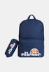Ellesse Core Rolby Backpack אלס תיק גב + קלמר לוגו מותג בחזית צבע נייבי